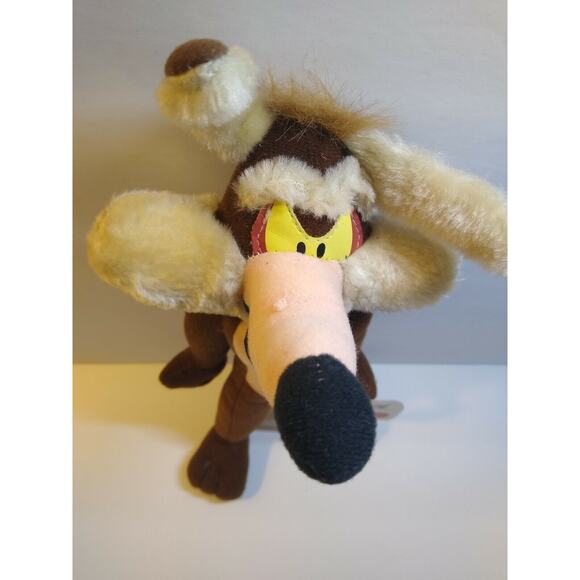 Wile E Coyote Looney Tunes Plush 12" Stuffed Toy Figure With Tags Ace 1996 - Picture 5 of 9